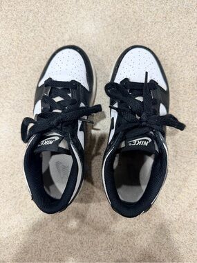 Nike Kids Black and White Sneakers